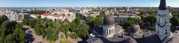 Odessa Ukraine Preobrazhensky Cathedral Cityscape Panorama — Stock Photo, Image