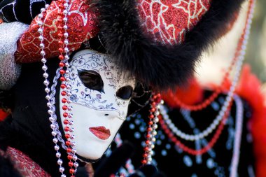Venedik Karnavalı kılık maske