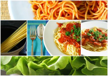 spagetti yemek serisi