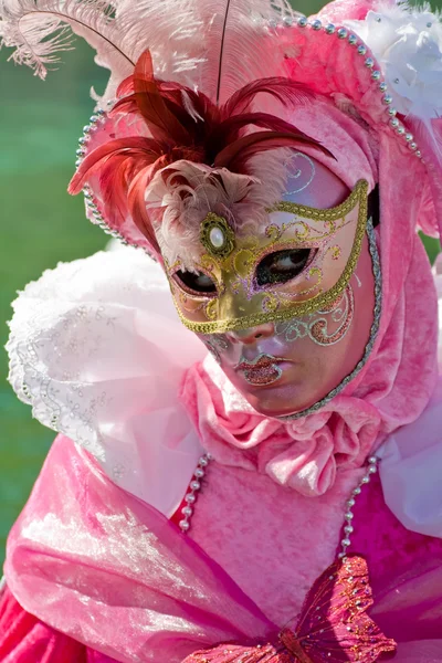 Benátky Karneval kostým maska — Stock fotografie