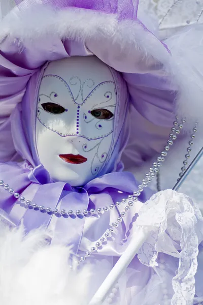 Venedig carnival kostym mask — Stockfoto