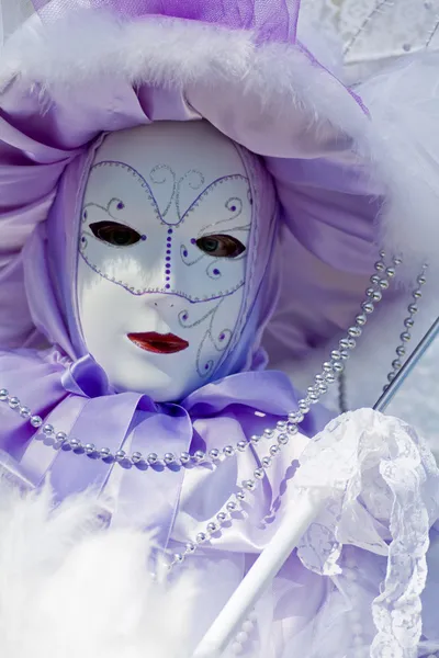 Carnaval de Venecia máscara de disfraces — Foto de Stock