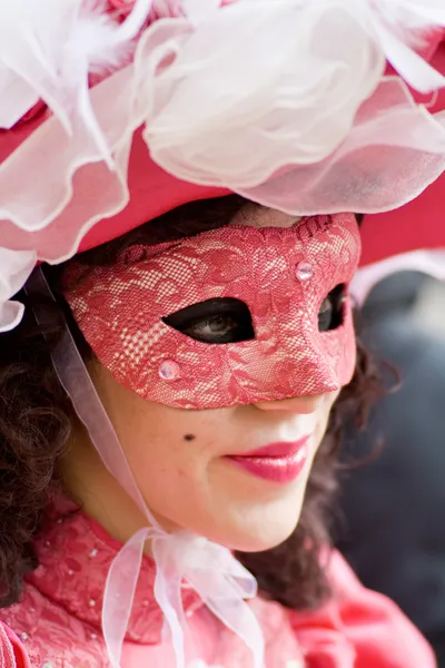 Venedig carnival kostym mask — Stockfoto