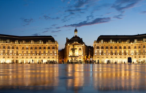 Beursplein in bordeaux — Stockfoto