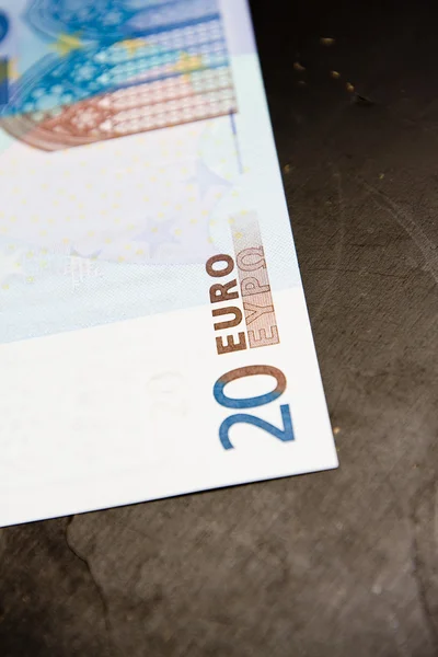 Twenty 20 euro bill or money — Stock Photo, Image