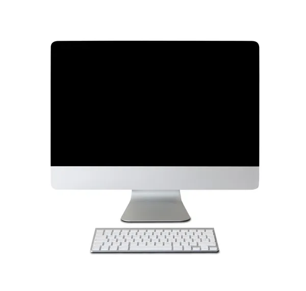 Computer desktop moderno — Foto Stock