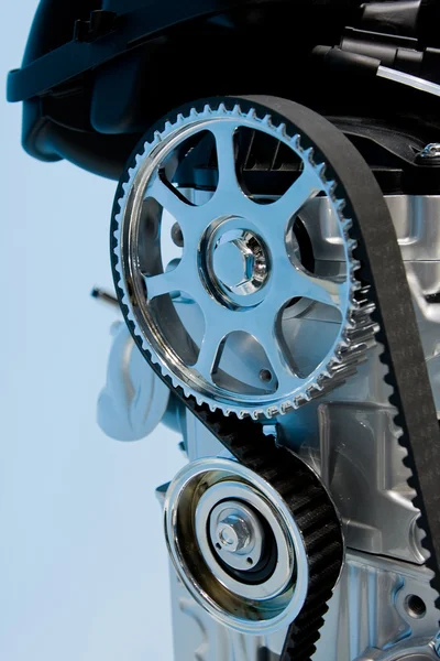 Closeup of an internal combustion engine — Stock Photo, Image
