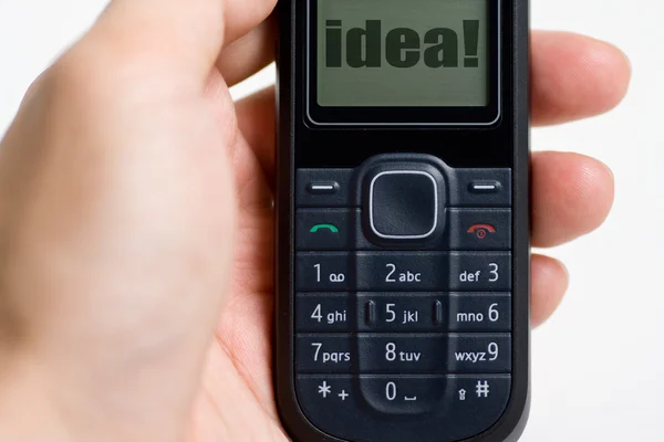 Moderne mobiele of mobiele telefoon — Stockfoto