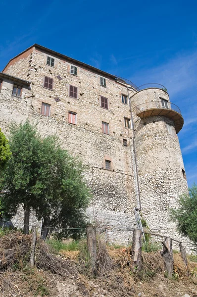 Befästa murar. Narni. Umbrien. Italien. — Stockfoto