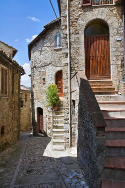 alleyway. Narni. Umbria. İtalya.