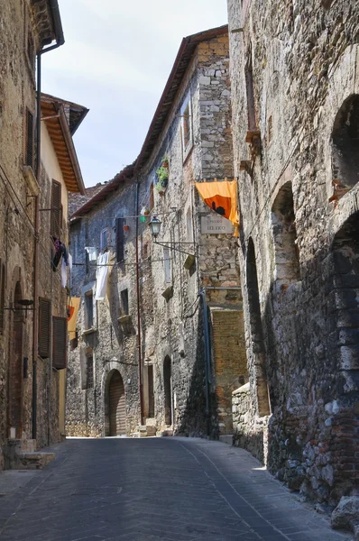 Alleyway. Narni. Umbria. İtalya. — Stok fotoğraf