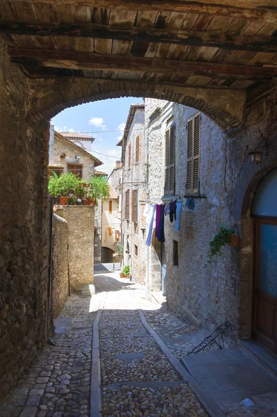 Callejuela. Narni. Umbría. Italia . — Foto de Stock