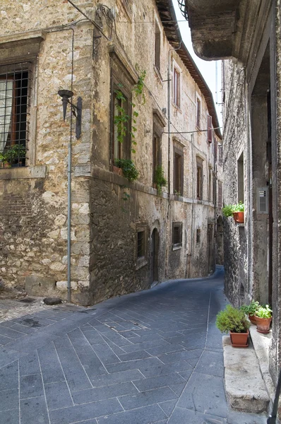 Gasse. narni. Umbrien. Italien. — Stockfoto