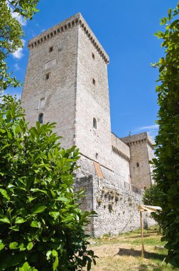 Albornoz Kalesi. Narni. Umbria. İtalya.