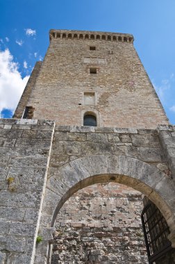 Albornoz Kalesi. Narni. Umbria. İtalya.