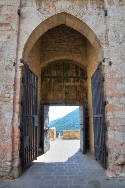 Albornoz Kalesi. Narni. Umbria. İtalya.