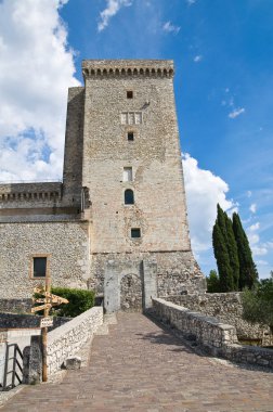 Albornoz Kalesi. Narni. Umbria. İtalya.