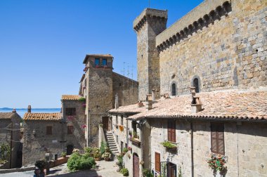 bolsena Castle. Lazio. İtalya.