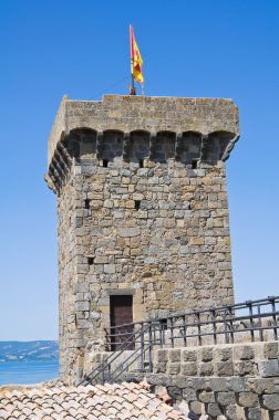 bolsena Castle. Lazio. İtalya.
