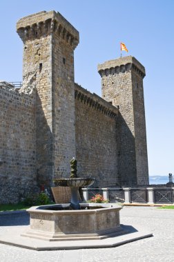 bolsena Castle. Lazio. İtalya.
