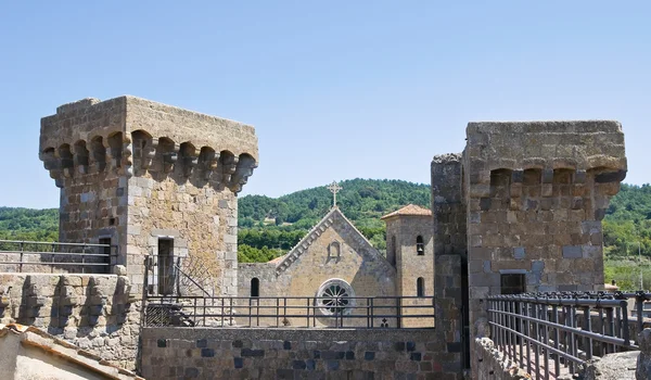 Bolsena Castle. Lazio. İtalya. — Stok fotoğraf