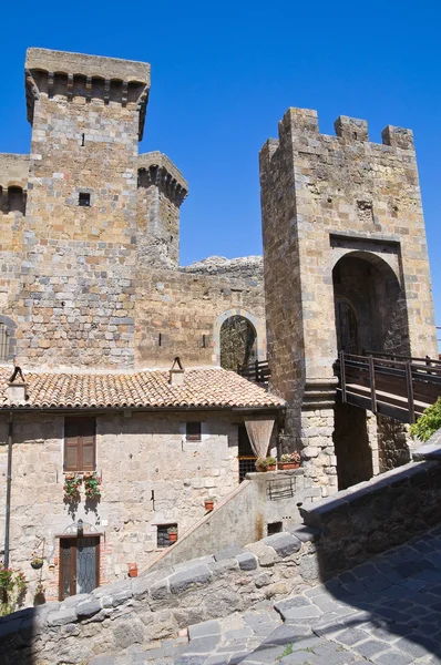 Castle of Bolsena. Lazio. Italy. — Stock Photo, Image