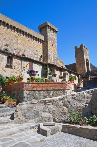 Schloss Bolsena. Latium. Italien. — Stockfoto