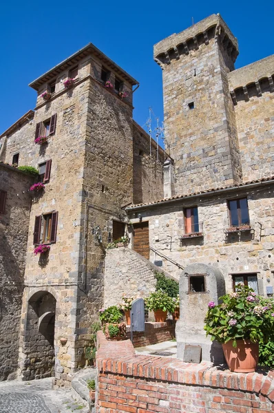 Kasteel van bolsena. Lazio. Italië. — Stockfoto