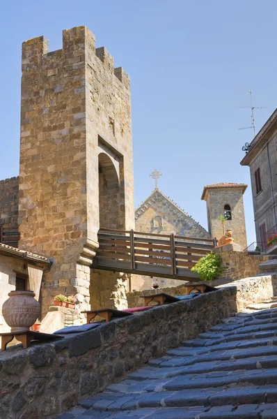 Schloss Bolsena. Latium. Italien. — Stockfoto