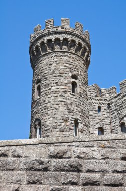 torre alfina Castle. Lazio. İtalya.