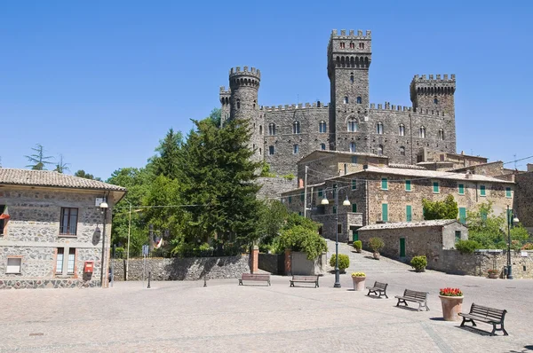Slottet av torre alfina. Lazio. Italien. — Stockfoto