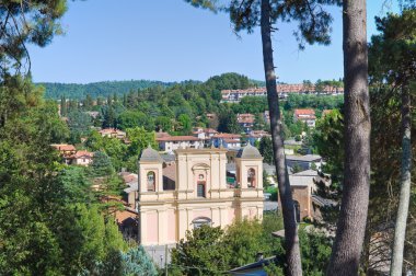 Manzarayı Acquapendente. Lazio. İtalya.