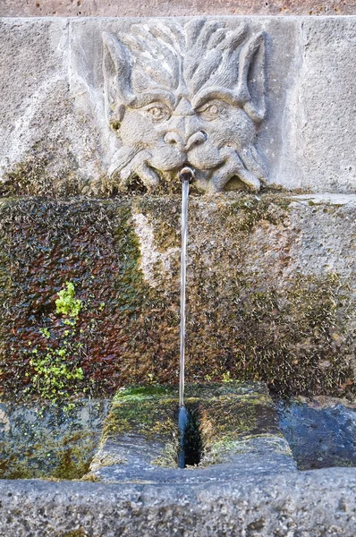 Rigombro 的喷泉。acquapendente。拉齐奥。意大利. — 图库照片
