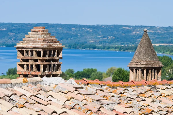 Panoramautsikt över bolsena. Lazio. Italien. — Stockfoto