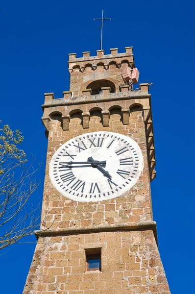 Barbarossa tower. Acquapendente. Lazio. Italy. Royalty Free Stock Images