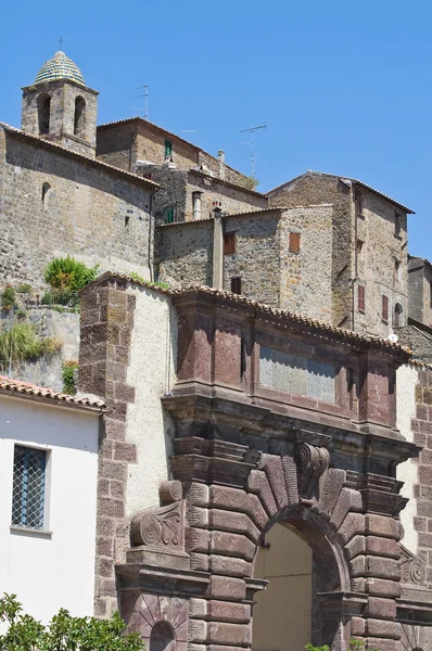博尔塞纳的全景视图。拉齐奥。意大利. — 图库照片