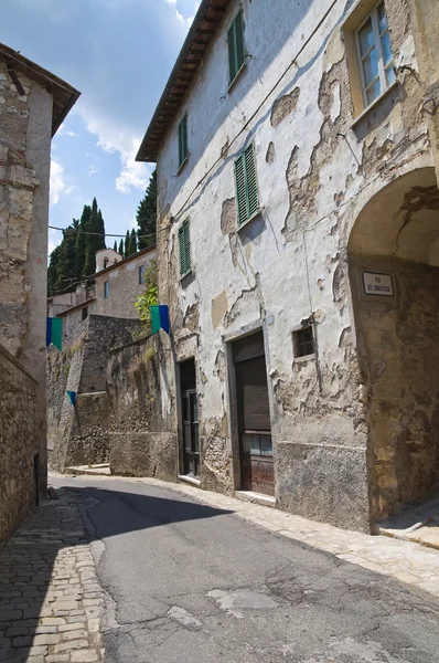 Alleyway. Amelia. Umbria. Italy. — Stock Photo, Image