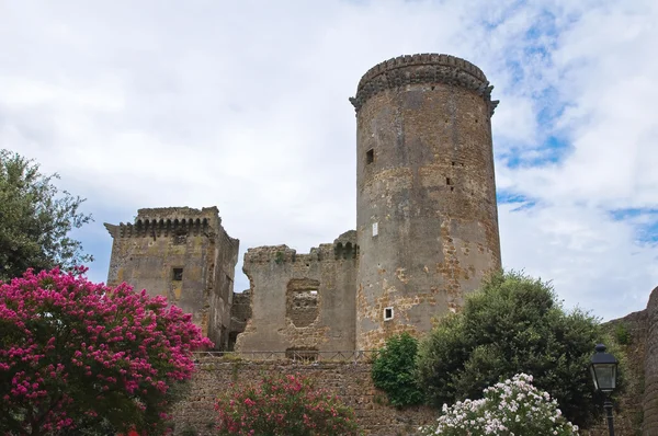 Castle of Borgia. Nepi. Lazio. Italy. — Stock Photo, Image