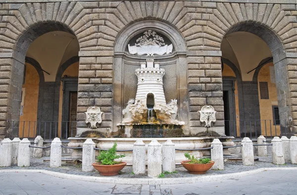 Edificio del Ayuntamiento. Nepi. Lazio. Italia . —  Fotos de Stock