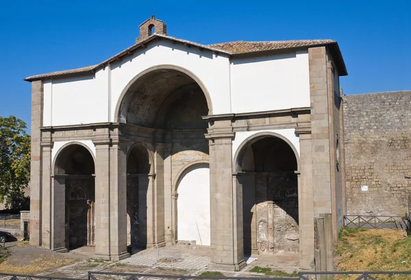 Kerk van st. leonardo. Viterbo. Lazio. Italië. — Stockfoto