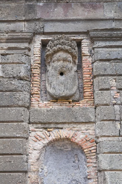 Farnese palác. caprarola. Lazio. Itálie. — Stock fotografie