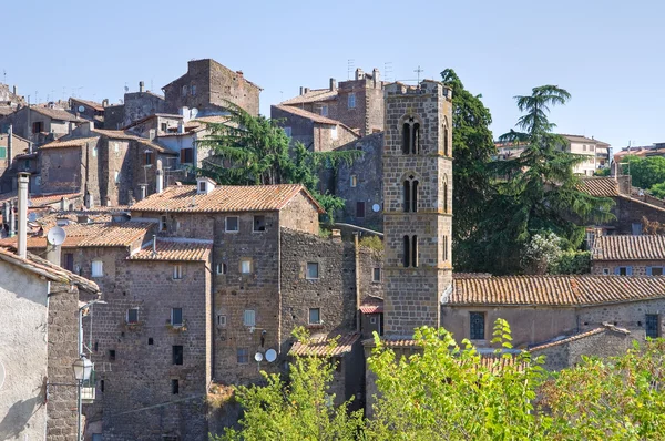 Panoramisch zicht op ronciglione. Lazio. Italië. — Stockfoto