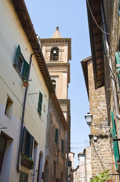 Alleyway. Capranica. Lazio. İtalya. — Stok fotoğraf