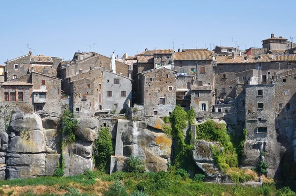 Panoramisch zicht op vitorchiano. Lazio. Italië. — Stockfoto