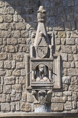Fontana del fuso. vitorchiano. Lazio. İtalya.