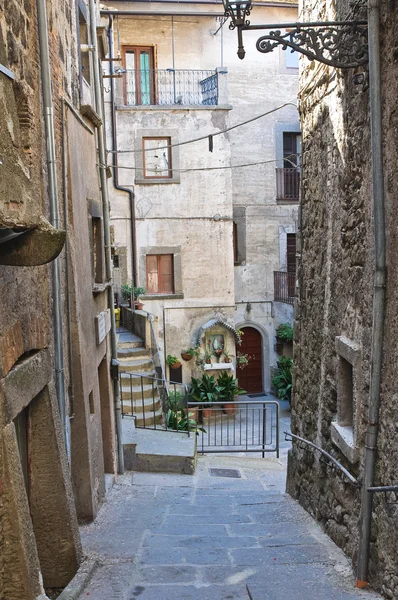 Une ruelle. Vitorchiano. Latium. Italie . — Photo