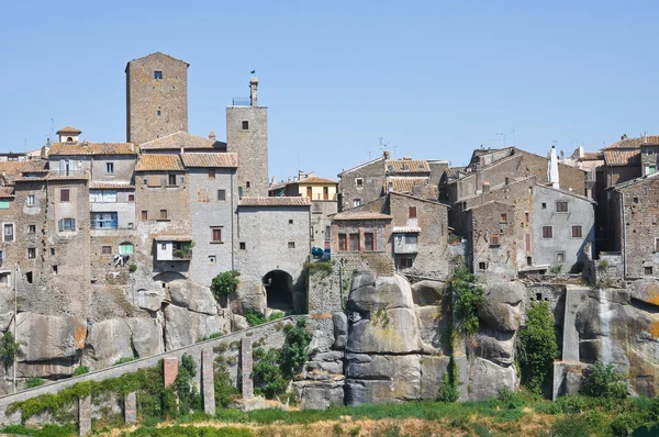 Panoramautsikt över vitorchiano. Lazio. Italien. — Stockfoto