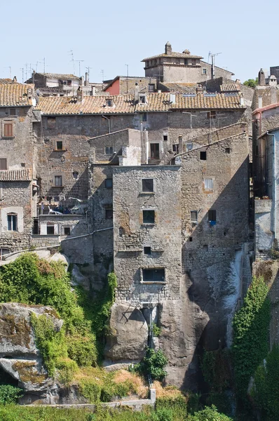 Panoramisch zicht op vitorchiano. Lazio. Italië. — Stockfoto