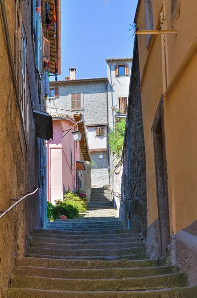 Alleyway. Bagnaia. Lazio. İtalya. — Stok fotoğraf