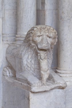 Katedral civita Castellana. Lazio. İtalya.